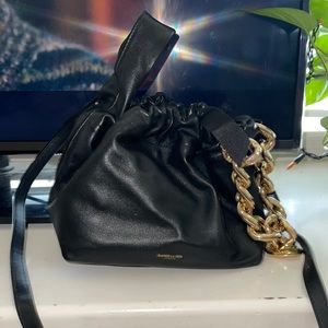 Demellier black shoulder bag